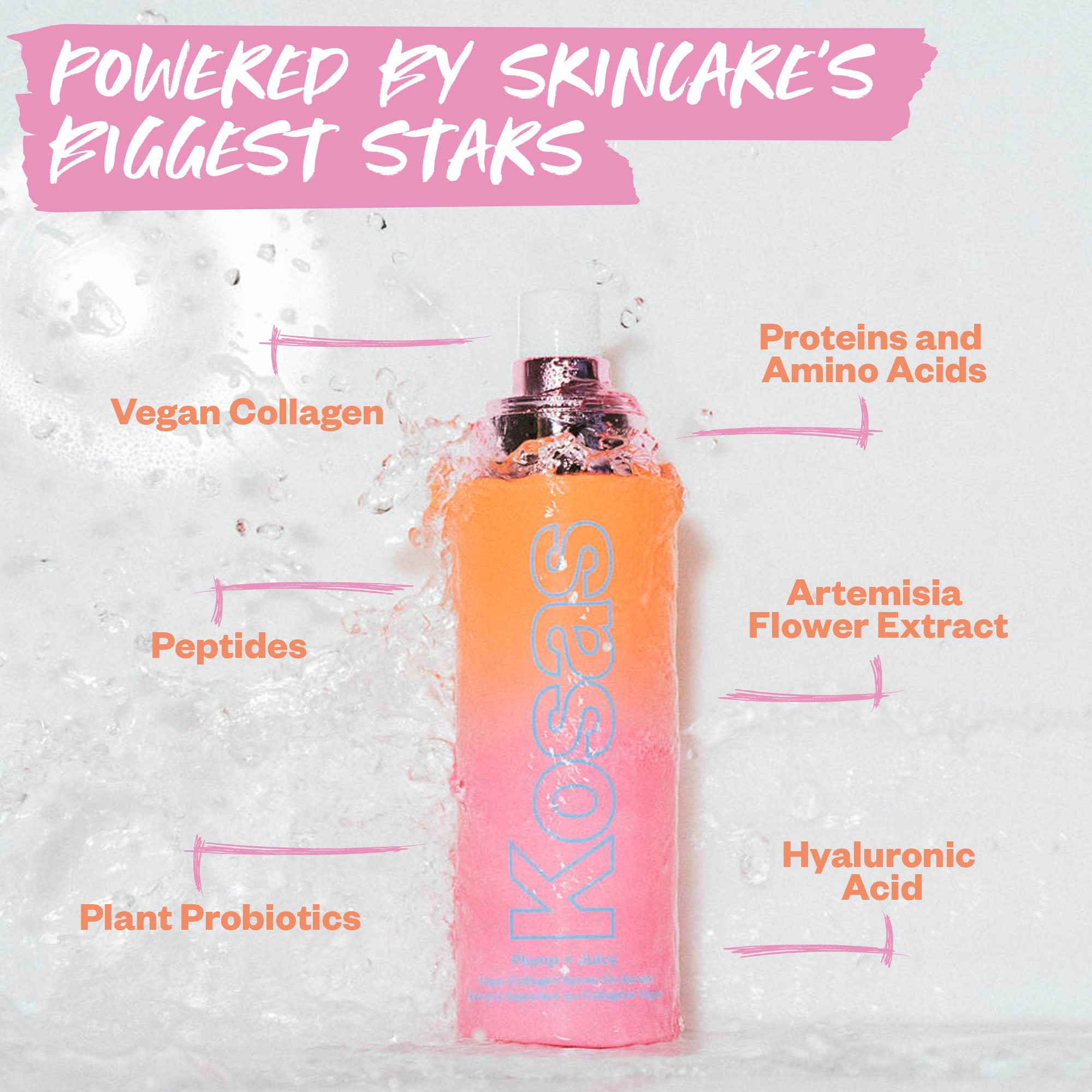 Mini Plump + Juicy Vegan Collagen Spray-On Serum - Image 4